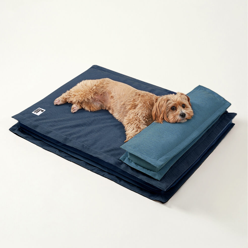 Pet Anti-Anxiety with Sponge Support Deep Sleeping Dog Bed