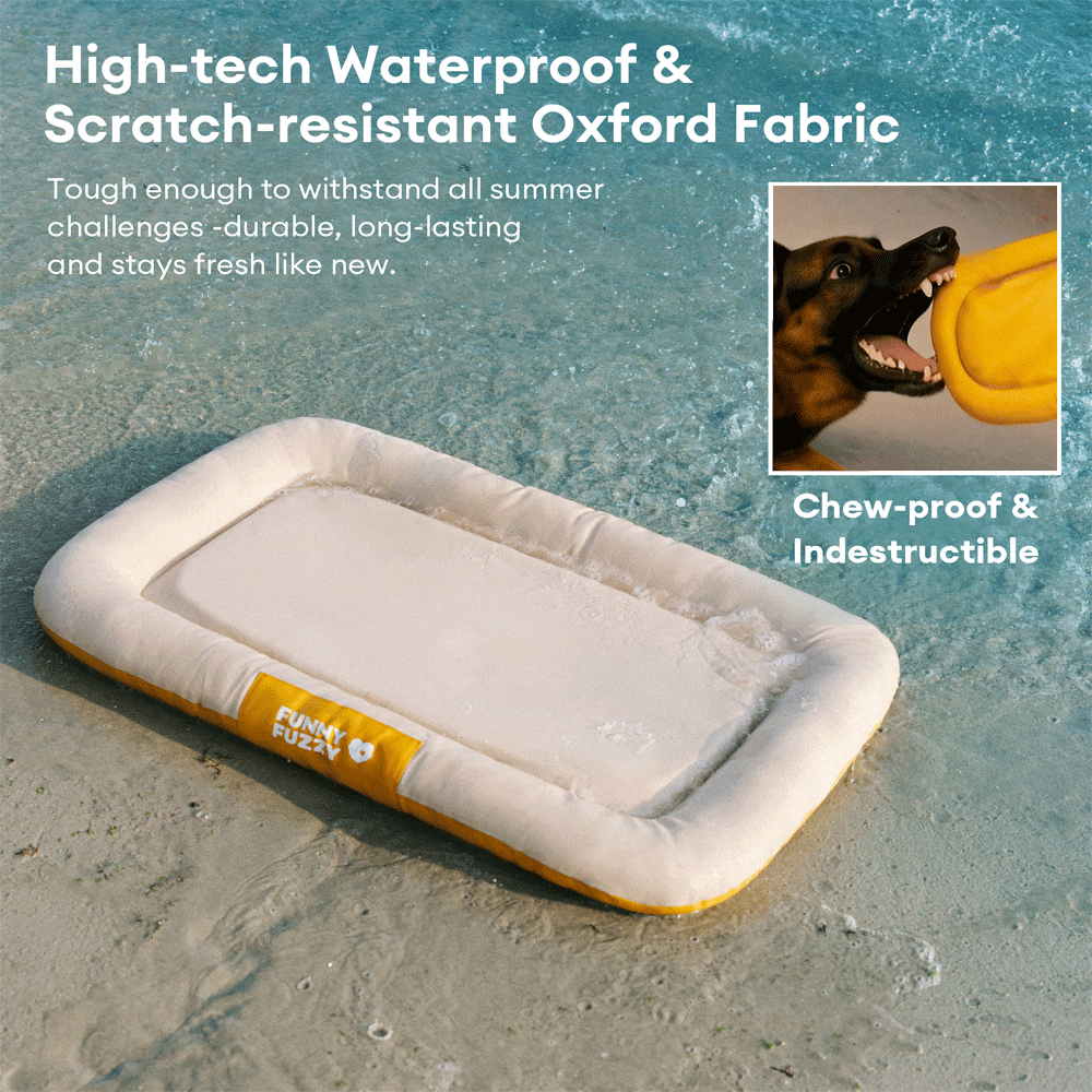 Pet Outdoor Waterproof ＆ Chew-proof Memory Foam Orthopedic Dog Mat - Trek Lounge