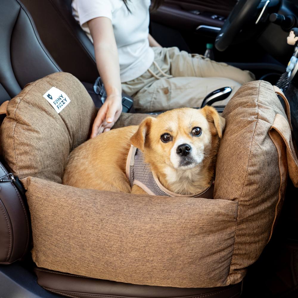 Pet Safety Dog Car Seat Bed - First Class