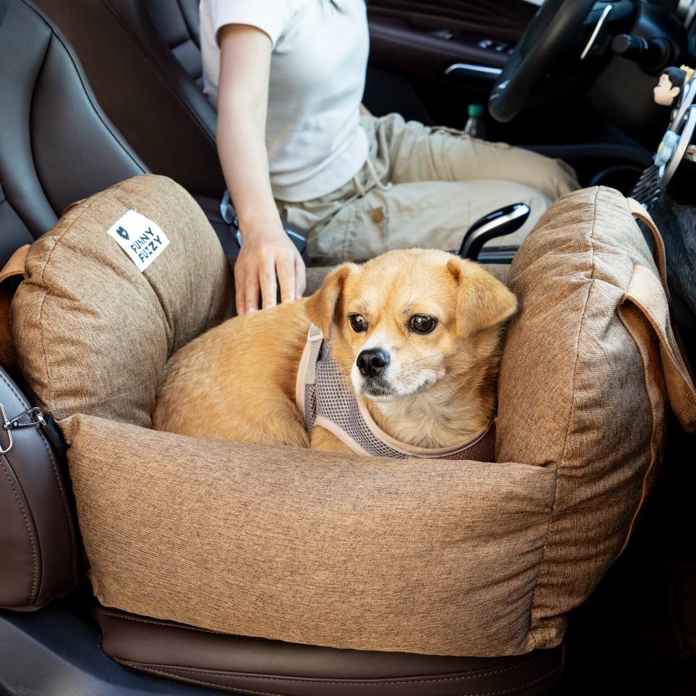 Pet Safety Dog Car Seat Bed - First Class